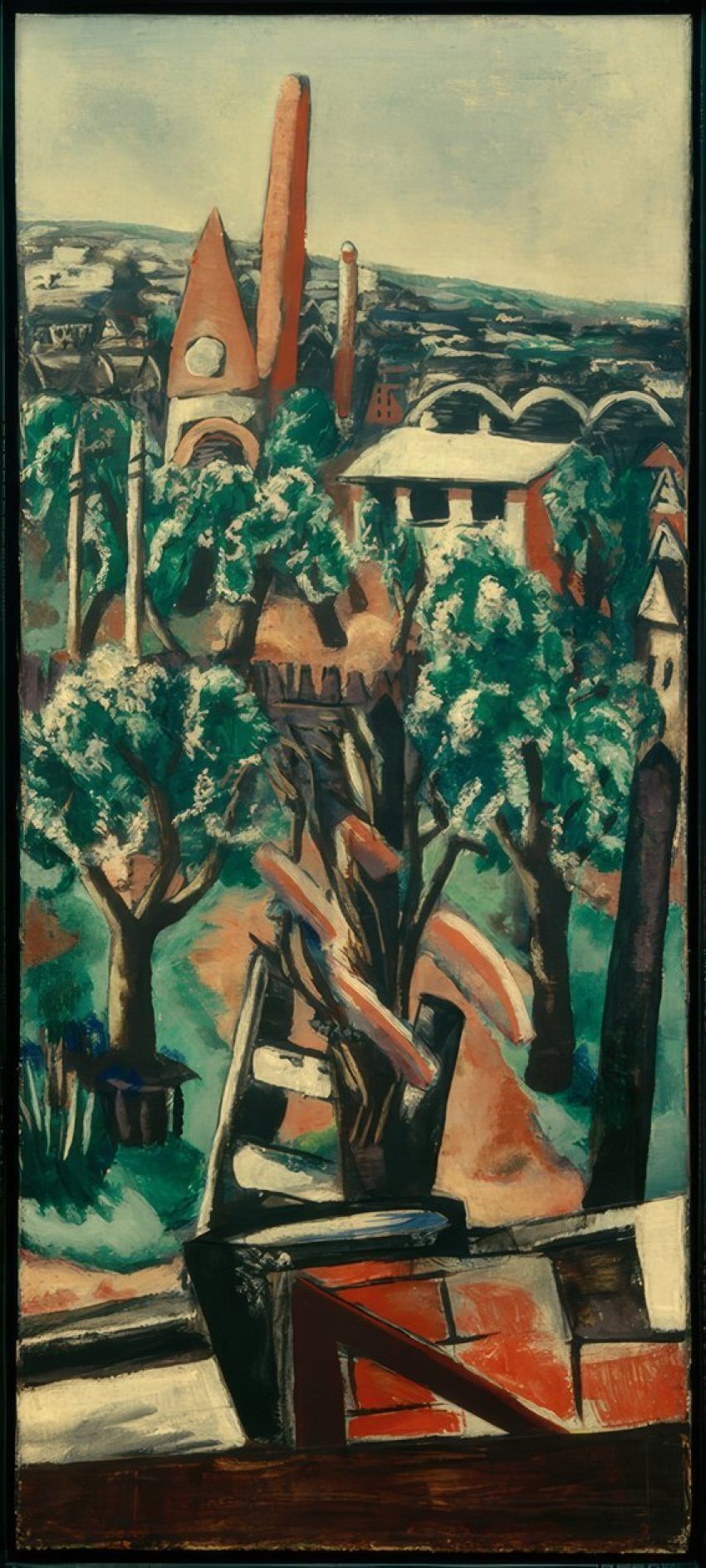 Nieuw gebouw Neubau Max Beckmann 1928