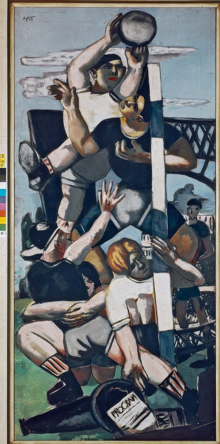 Rugby Rugbyspieler Max Beckmann 1929