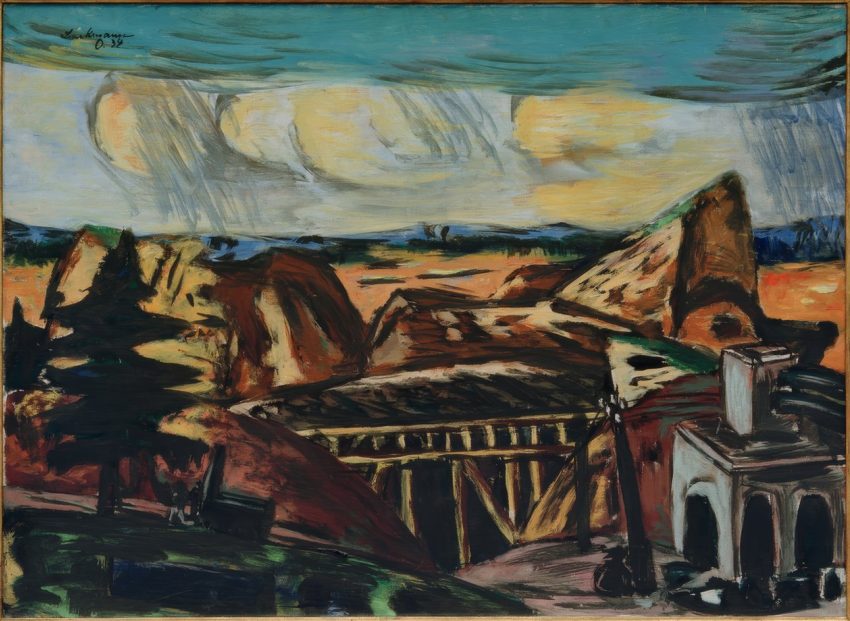 Grote steengroeve in Opper Beieren Großer Steinbruch in Oberbayern Max Beckmann 1934
