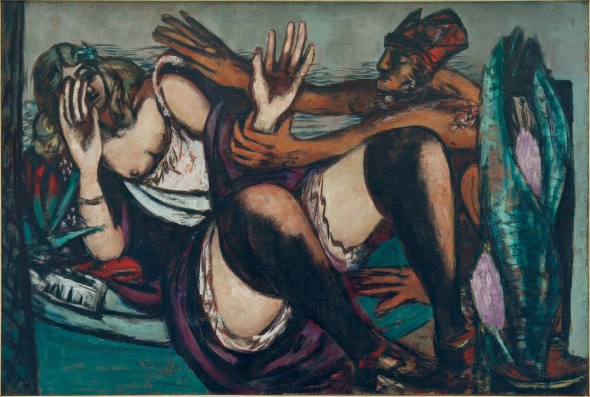 Middag Afternoon Max Beckmann 1946