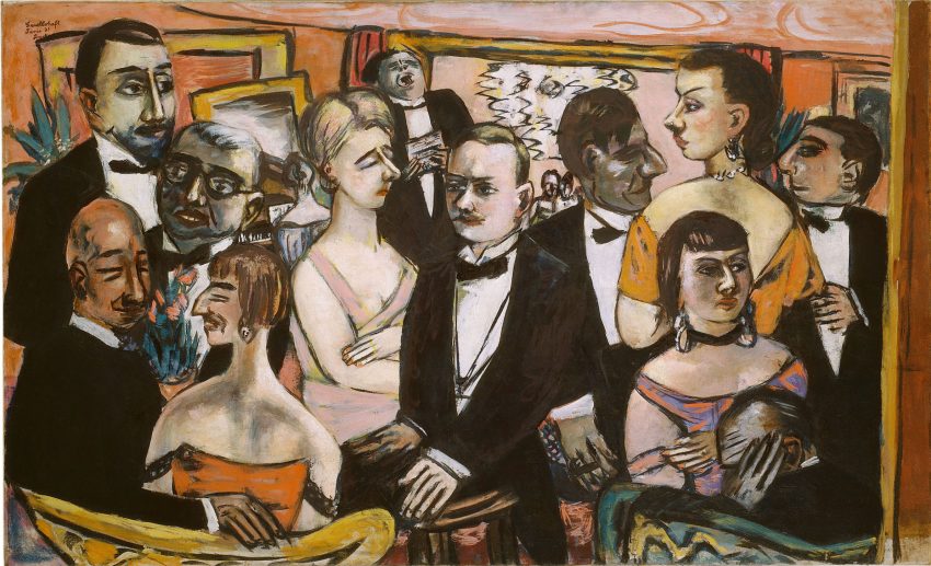 Max Beckmann Parisian society 1947