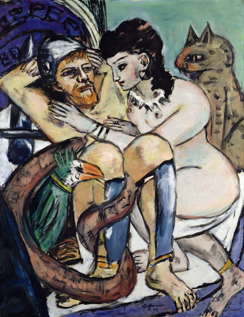 Max Beckmann Odysseus and Calypso