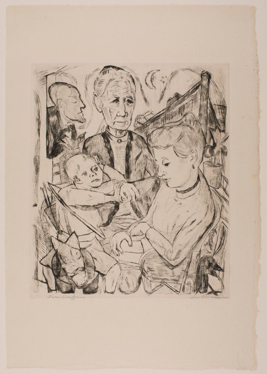 Family Scene Beckmann Family bord 2 uit de portfolio Faces