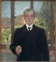(1907)"Selbstbildnis Florenz" (Zelfportret Florence), Max Beckman