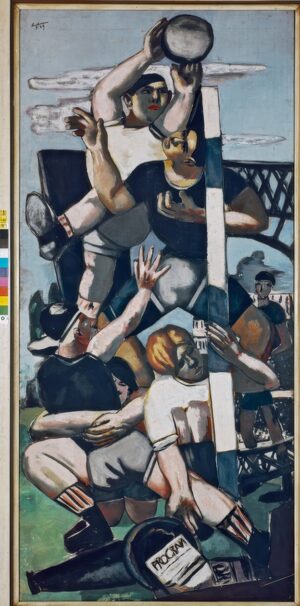(1929) "Rugbyspieler", Max Beckmann