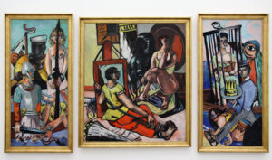 (1936-1937) "Versuchung des Heiligen Antonius", Max Beckmann
