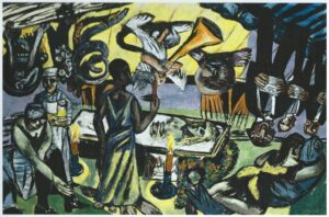 (1938) "Tod", Max Beckmann