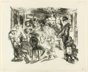 "Taverne" (Tavern), Max Beckmann
