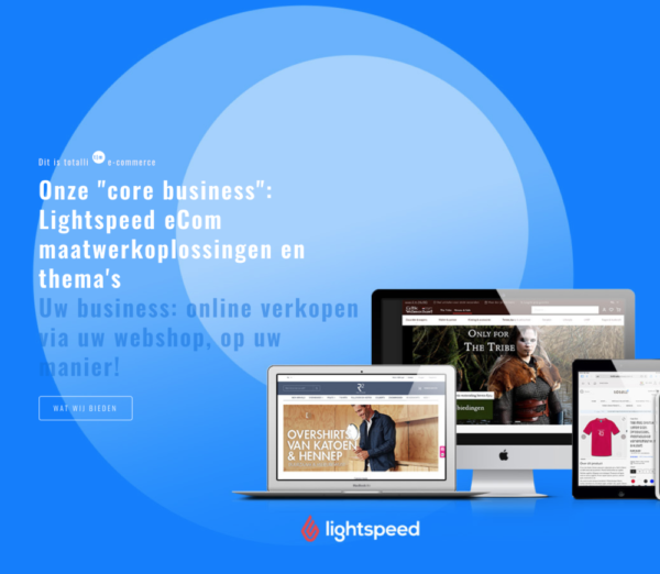 Screenshot homepage