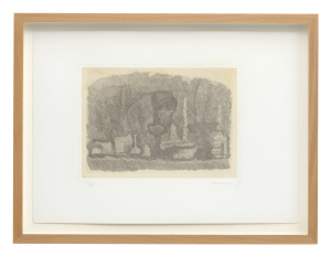Giorgio Morandi Natura morta di vasi bottiglie ecc su un tavolo Still life of vases bottles etc on a table c 1929