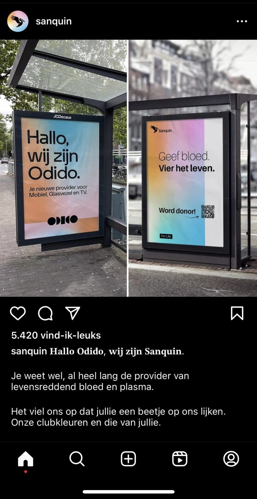 Odido or Sanguin: inspiration or just plain plagiarism? The fine line between ‘plagiarism’ and ‘borrowing’?