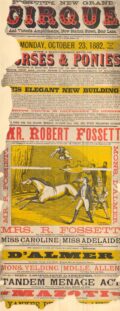 Fossetts New Grand Circus Victoria Amphitheatre Mr Robert Fossett