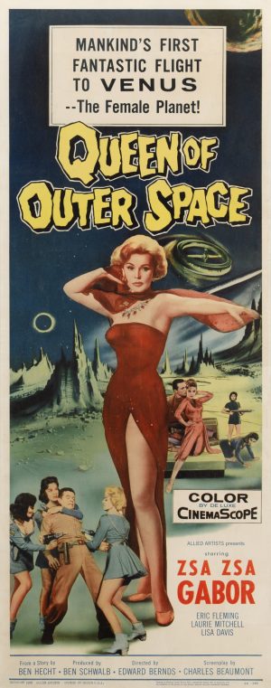 Queen of Outer Space 1958 poster US
