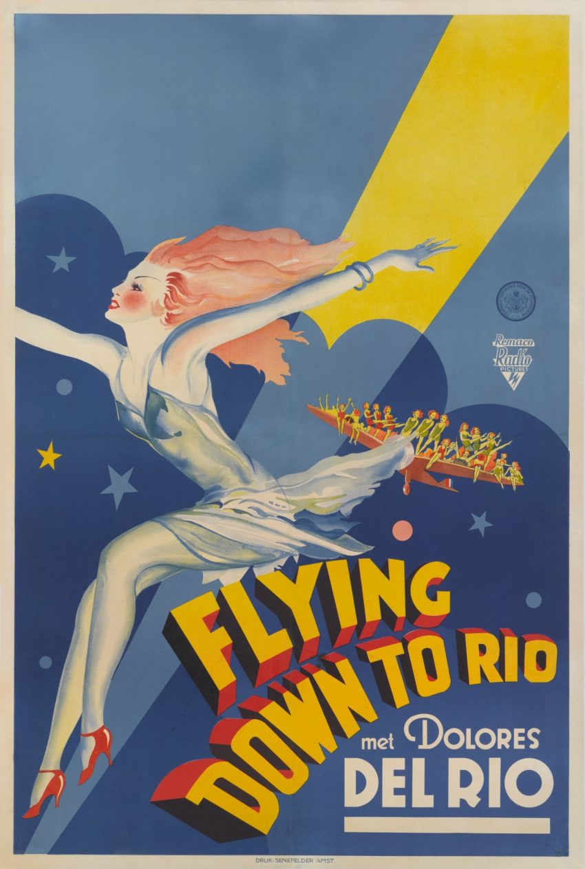 poster "Flying down to Rio"